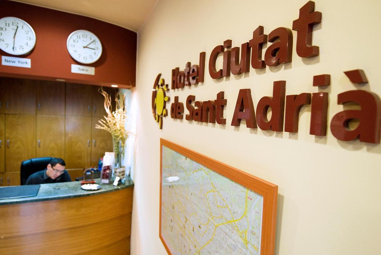 Hotel Ciutat De Sant Adria Sant Adrià de Besòs Eksteriør billede