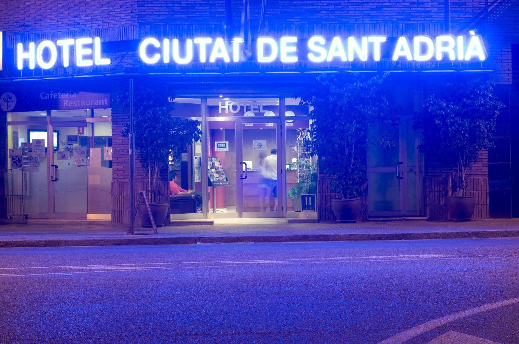 Hotel Ciutat De Sant Adria Sant Adrià de Besòs Eksteriør billede